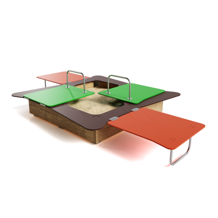 Песочница с крышкой ELMAF 315012