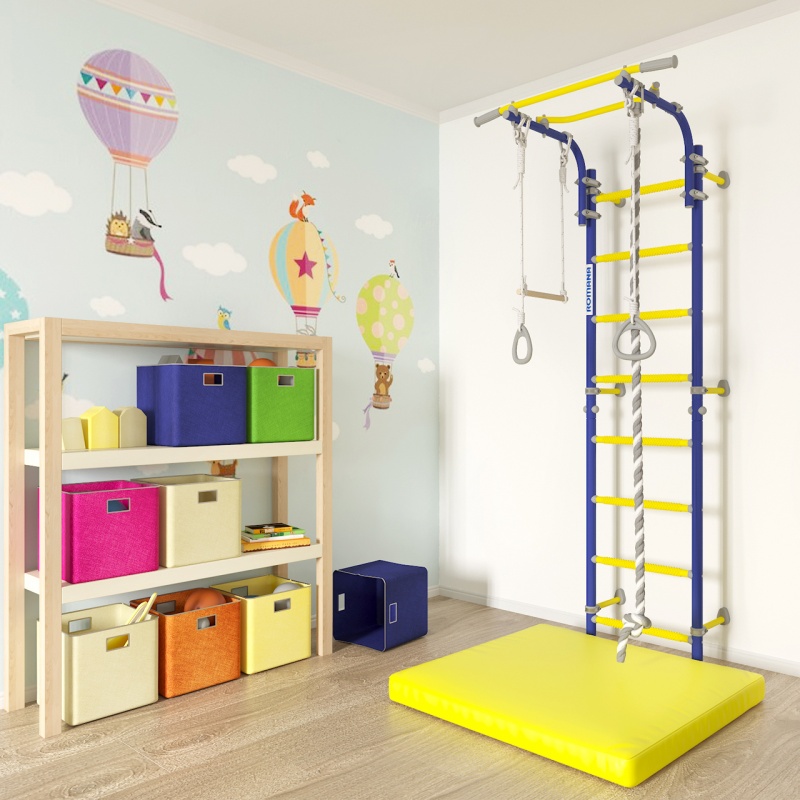 Выбор домашнего спорткомплекса - пристенная шведская стенка в Владикавказе фото от компании ВИНКО. Интернет-магазин➥i-fun.ru