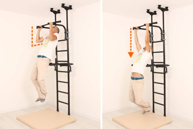 Как научиться подтягиваться на турнике в Владикавказе фото от компании ВИНКО. Интернет-магазин➥i-fun.ru