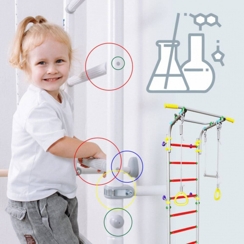 Установка шведских стенок в Владикавказе фото от компании ВИНКО. Интернет-магазин➥i-fun.ru