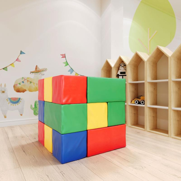 Мягкий конструктор Romana «Кубика-Рубика»