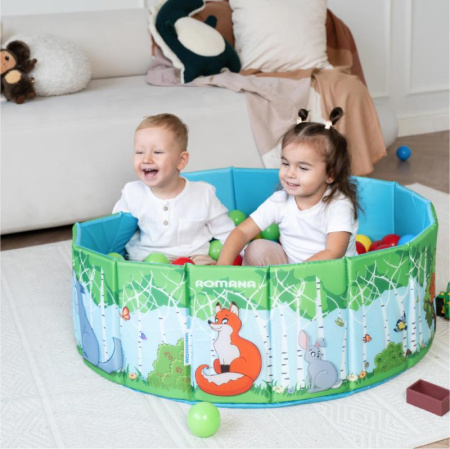 Игрушка Детский сухой бассейн TM Romana складной