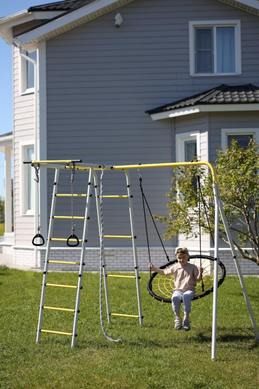 Детский спортивный комплекс для дачи ROMANA Лесная поляна - 3 в Владикавказе ВИНКО