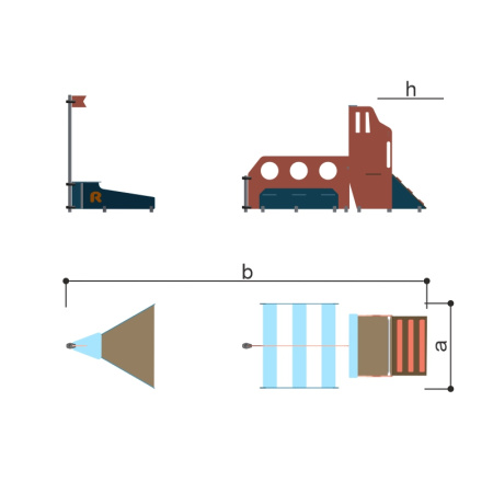 Игровой комплекс Romana 057.75.00 в Владикавказе ВИНКО