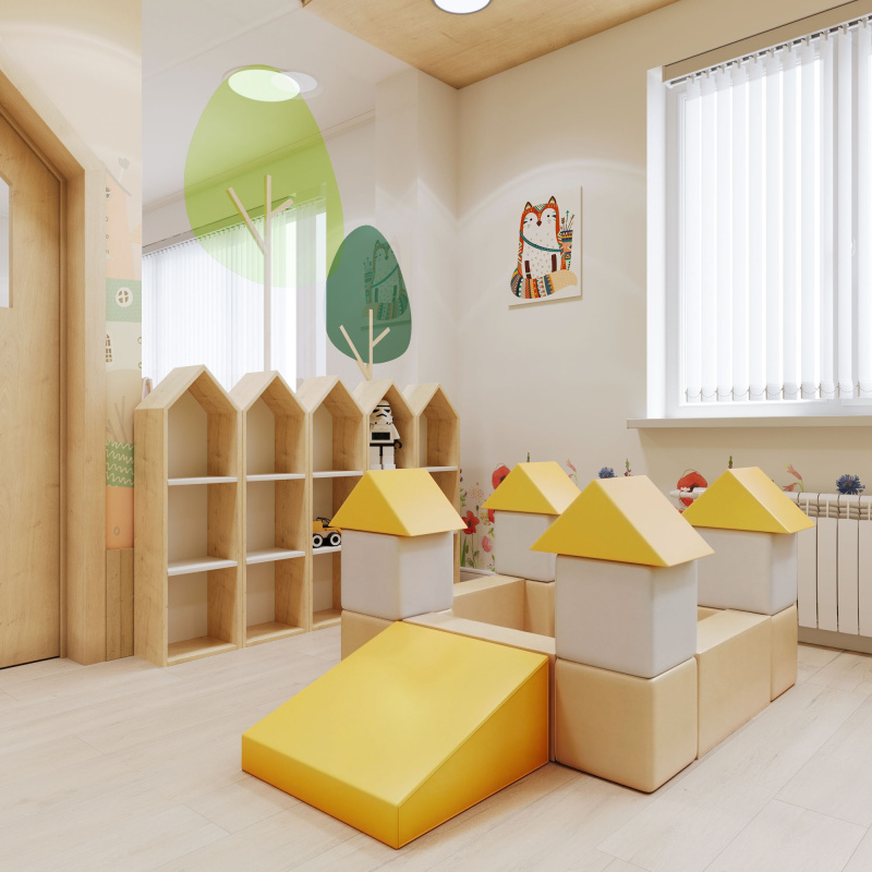 Мягкий игровой комплекс Romana «Крепость» (стандартный)