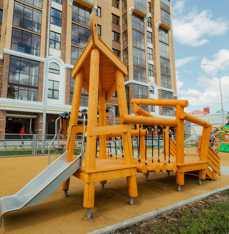 Игровой комплекс Мост с горкой ELMAF 314622 в Владикавказе ВИНКО