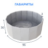 Игрушка Детский сухой бассейн TM Romana SoftPool в Владикавказе ВИНКО