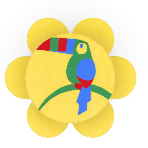 Пуфик детский Romana «Попугай»