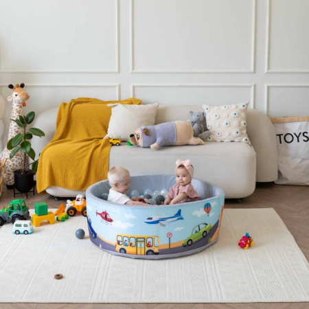 Сухой бассейн Romana Мир приключений "Транспорт"