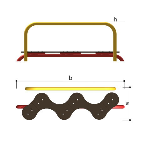 Шагоход с поручнем Romana 057.88.00 в Владикавказе ВИНКО