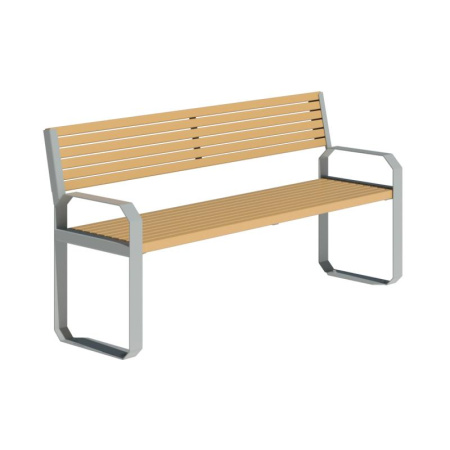 Скамья "Бриз" со спинкой