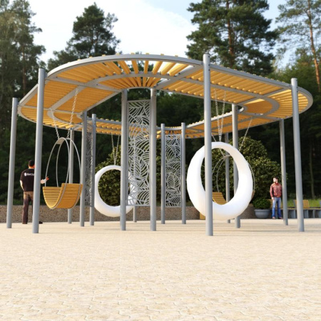 Навес "Меридиан" Тип 6