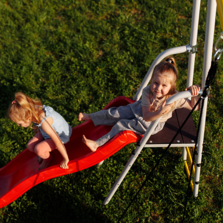 Детский спортивный комплекс для дачи ROMANA Богатырь Плюс 2