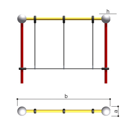 Канат для равновесия Romana 057.76.00 в Владикавказе ВИНКО