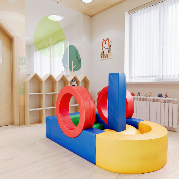 Мягкий игровой комплекс Romana «Пароход»