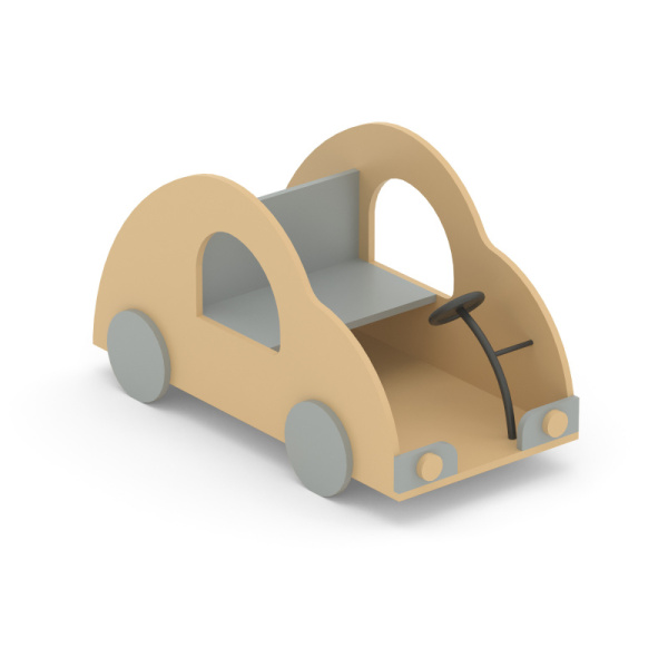 Мини-авто "Жук" Романа 111.21.00 (бежевый/серый) (бетонирование)