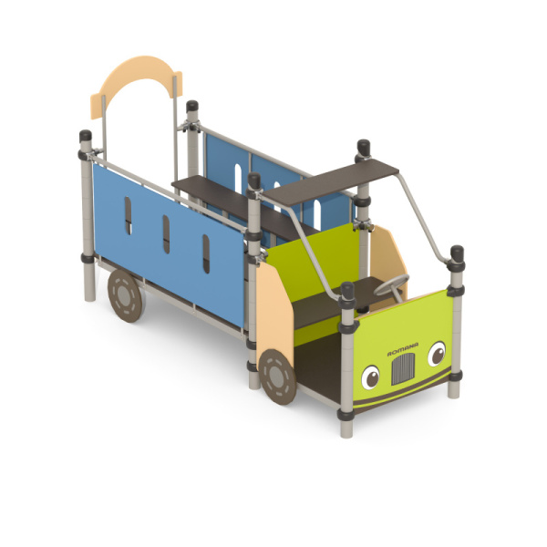 Микроавтобус Романа 111.05.00 (зеленый/синий/бежевый) (бетонирование)