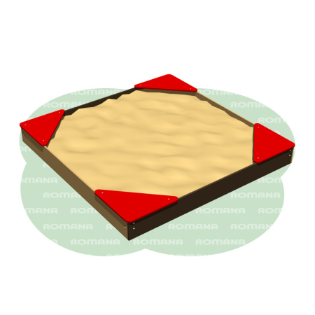 Песочница (2 x 2, фанера) Romana 109.33.00
