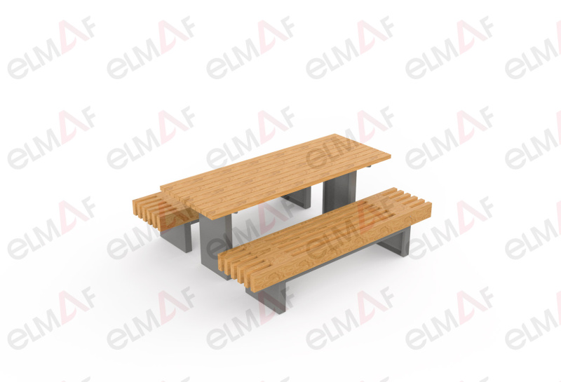 Стол со скамейками ELMAF 314080 в Владикавказе ВИНКО