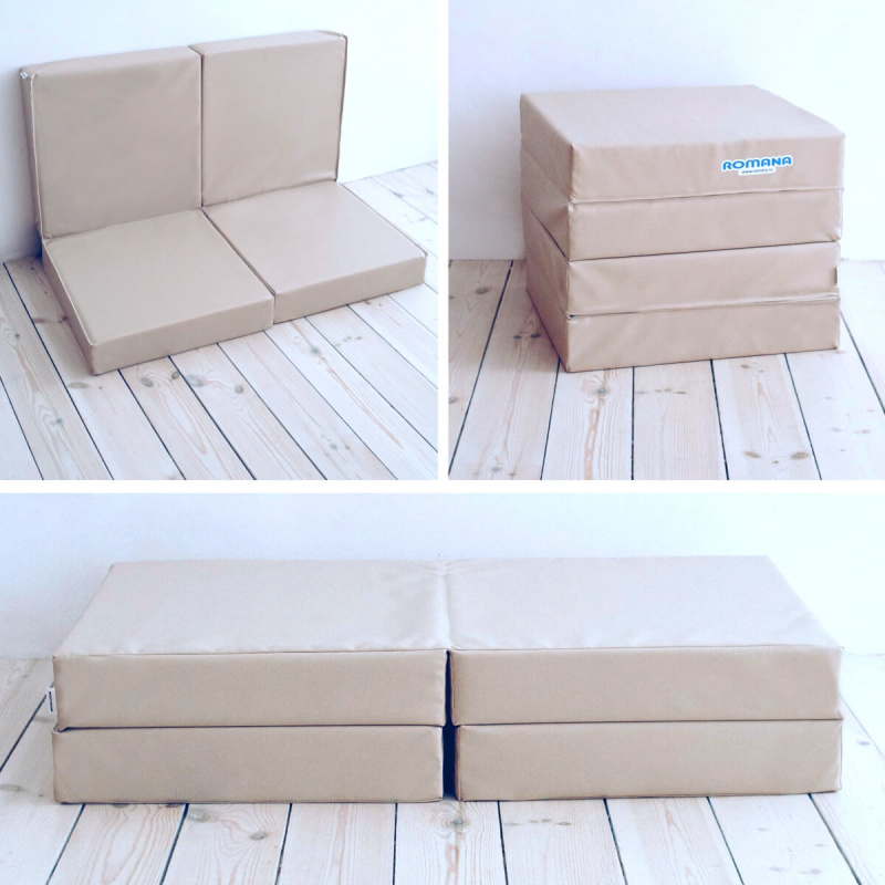 Мат (мягкий щит) Romana 1000*1000*100, в 4 сложения в Владикавказе ВИНКО