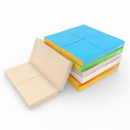 Мат (мягкий щит) Romana 1000*1000*100, в 4 сложения