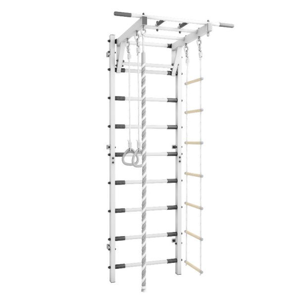 Спортивный  комплекс усиленный + ROMANA (белый муар)