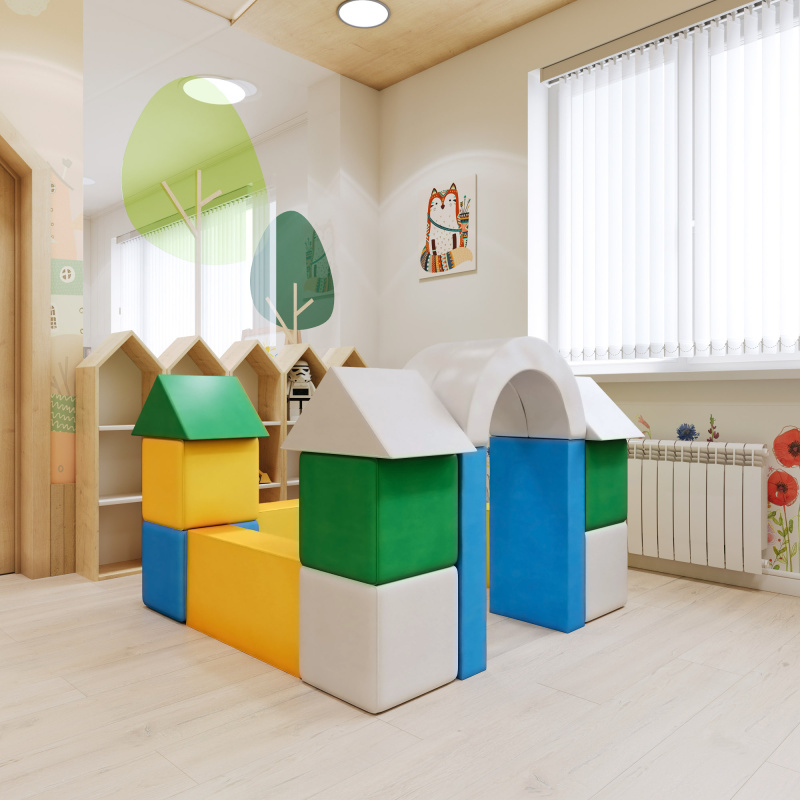 Мягкий игровой комплекс Romana «Замок» в Владикавказе ВИНКО