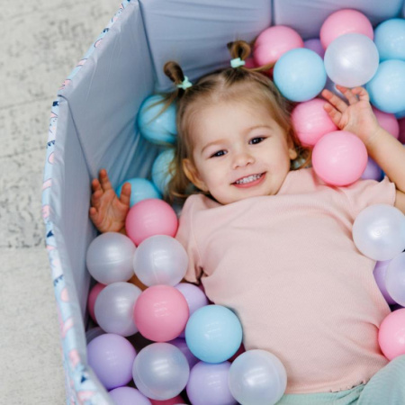 Игрушка Детский сухой бассейн TM Romana Фламинго складной