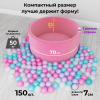 Сухой бассейн Romana Airpool Easy, розовый в Владикавказе ВИНКО