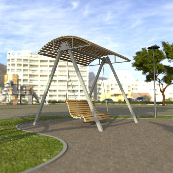 Парковые качели "Лагуна" (Бетон)