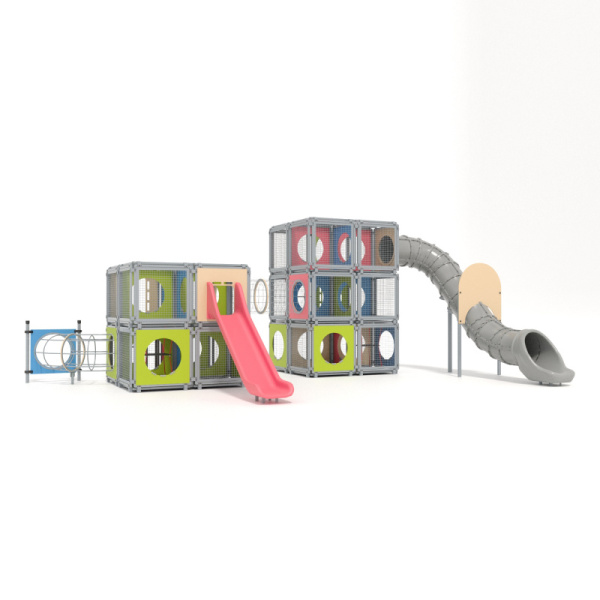 Комплекс игровой детский 127.07.00 (цвет 1) (бетонирование)