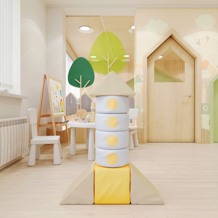 Мягкий игровой комплекс Romana «Ракета»